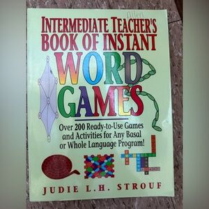Book of Learning Games 
Intermediate Teacher's Book of Instant Word Games